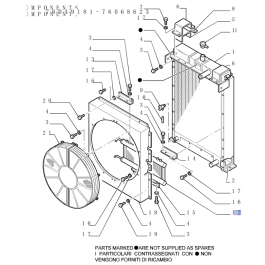 76053086 Radiatore Olio