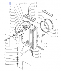 76072181 RADIATORE D180