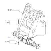 s76072941 Assale Anteriore per Fiat-Hitachi W130 (76072941)